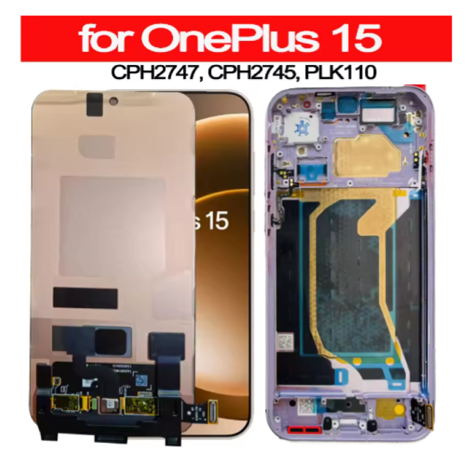 For OnePlus 15 CPH2747 CPH2745 PLK110 Display LCD Screen Touch