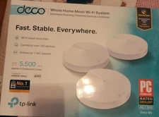 TP-Link Deco M5 AC1300 MU-MIMO Dual-Band Whole Home Wi-Fi System 3-Pack