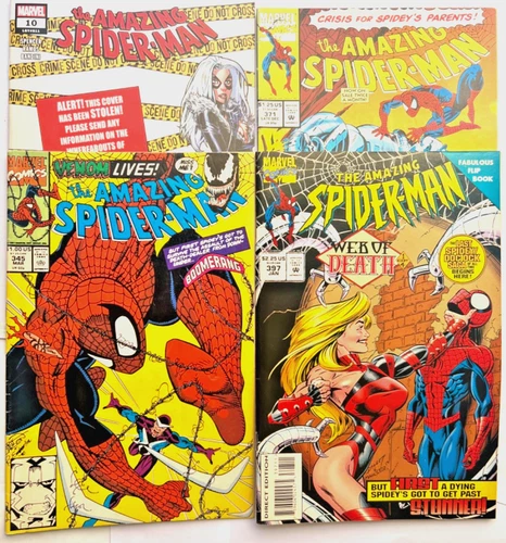 =Amazing Spider-Man=#345 #371 #397 #811 Marvel 1995 four comics