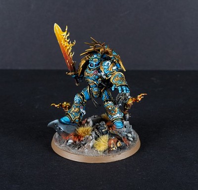 Warhammer 40K Ultramarines Primarch Roboute Guilliman Pro Painted Games Workshop