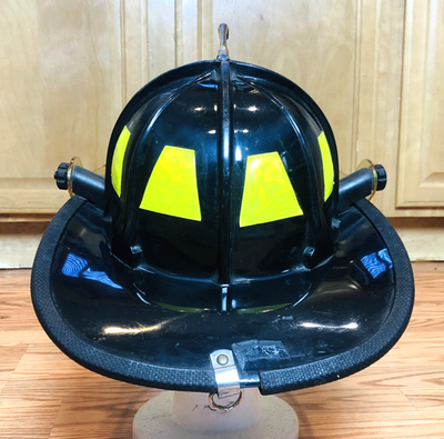 Vtg Cairns & Bros Fire Fighter Helmet NY East Fishkill FD Face