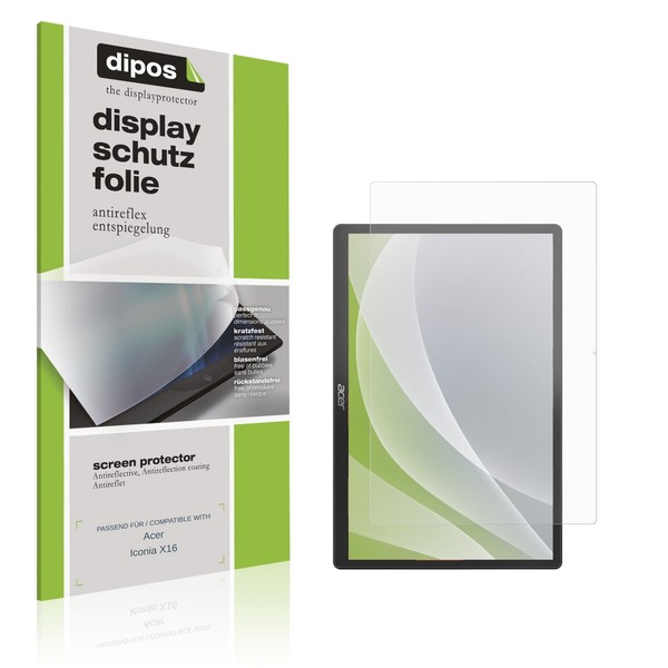 2X Schutzfolie Matt FüR Acer Iconia X16 Displayschutzfolie Folie Display Schutz-image
