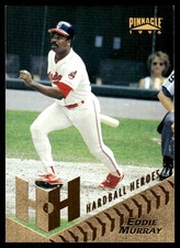 Eddie Murray 1996 Pinnacle #280 Indians MLB READ FREE SHIPPING AutographDen