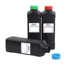3X 1L Darkroom Chemical Storage Bottles Plastic For 120 135 4x5 Film Developing