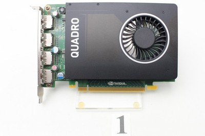Nvidia Quadro M2000 - 4GB GDDR5 - 4x DisplayPort -   1 Jahr Garantie   
