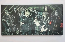 Slipknot Poster 18 x 9 Inch Photo Rare Y2K Canvas Wall Art Print Band Promo Shot