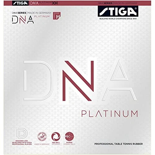 STIGA Table Tennis Rubber Tension Type Back Soft DNA Platinum XH Red MAX