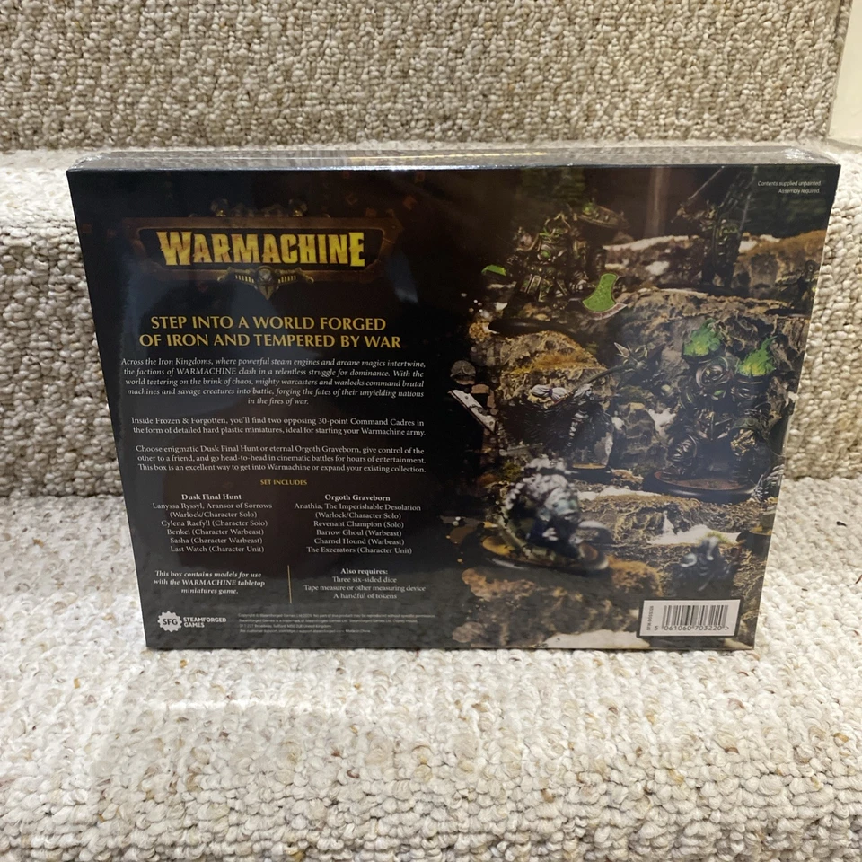 Warmachine Frozen & Forgotten Juego de inicio para dos jugadores - Juegos Steamforged Foto 4 de 4