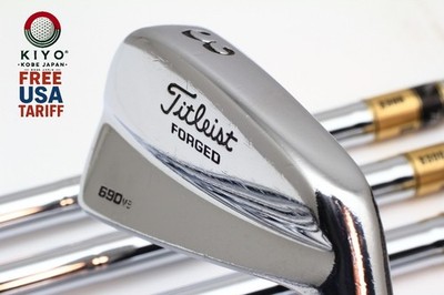 8Pcs Titleist FORGED 690MB Iron set 3-4-5-6-7-8-9-PW Stiff Flex DG