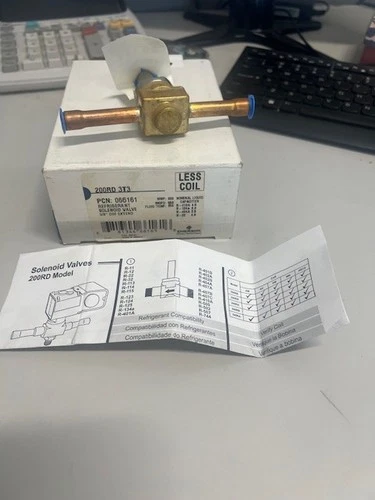 Refrigerant solenoid valve 3/8 ODF Extend MWP:680; MOPD: 550 Fluid Temp:250