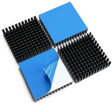 4PCS Aluminum Heatsink Kit 40x40x11mm With Thermal Conductive Adhesive Tape, ...