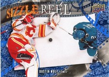 2025-26 Upper Deck Series 2 - Sizzle Reel Dustin Wolf #SR-51 Speckle