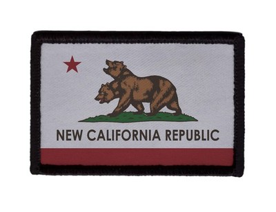New California Republic Flag Patch Fallout Nuclear Sew on [sub]