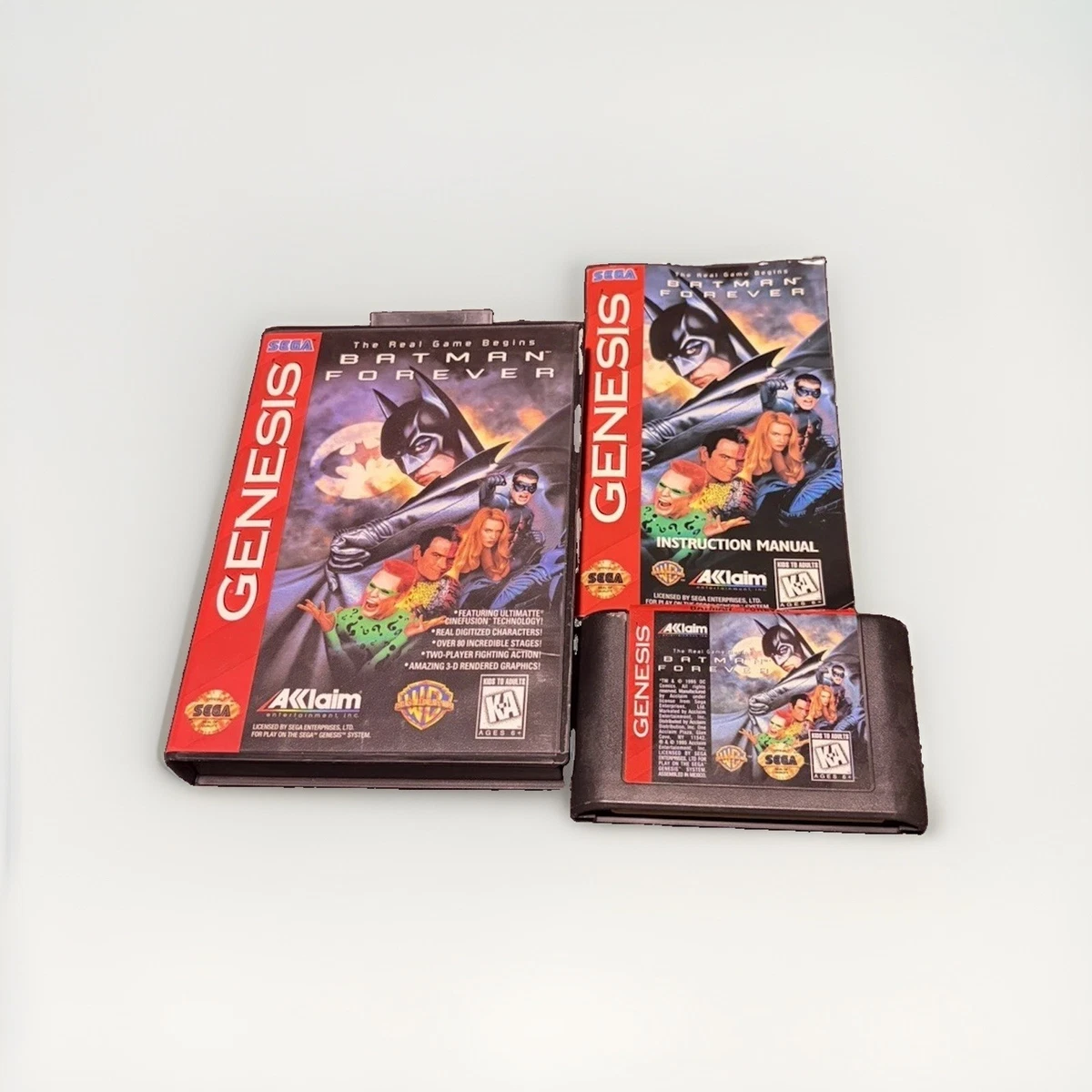 Sega Genesis Video Games Batman Forever for sale | eBay