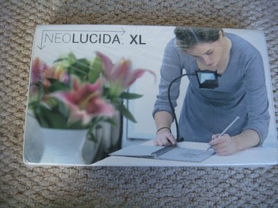 Brandneu & versiegelt NEOLUCIDA XL durchsichtige Kamera optische Zeichenhilfe