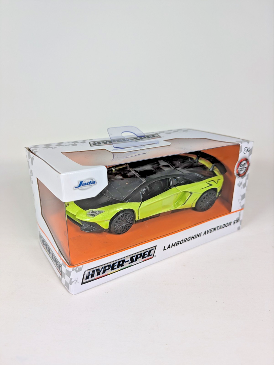Jada Hyper-Spec Lamborghini Aventador SV Green 1:32 Diecast Toy