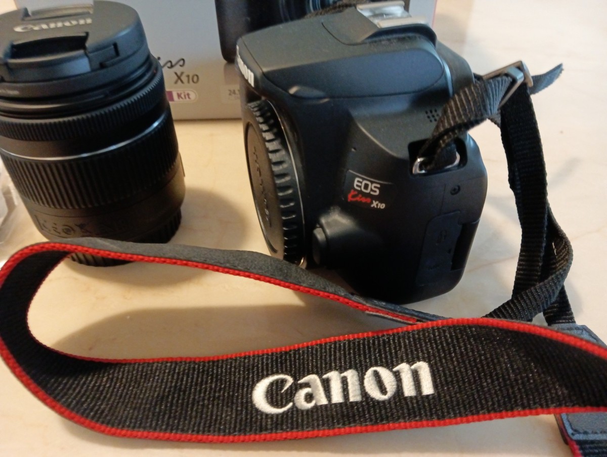 Canon EOS Kiss X10 EF-S 18-55 IS STM Kit JP Lens Set Black Canon EOS Kiss X10 EF-S 18-55 IS STM Kit JP Lens Set Black