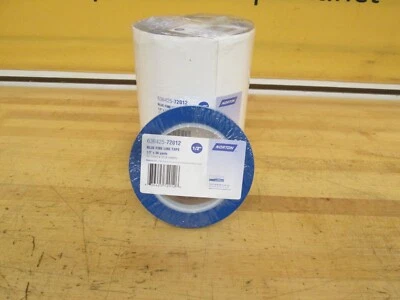 12 Rolls of Norton 1/2" x 36 Yards Blue Fine Line Tape P/N: 72012 ~NEW~SURPLUS~