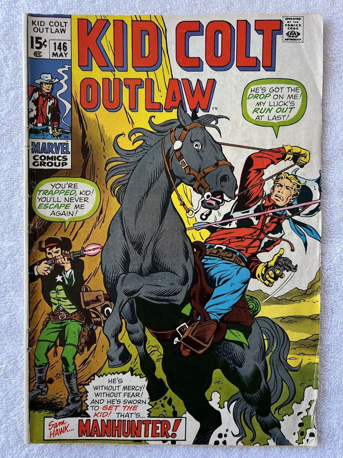 Kid Colt Outlaw #146, May 1970