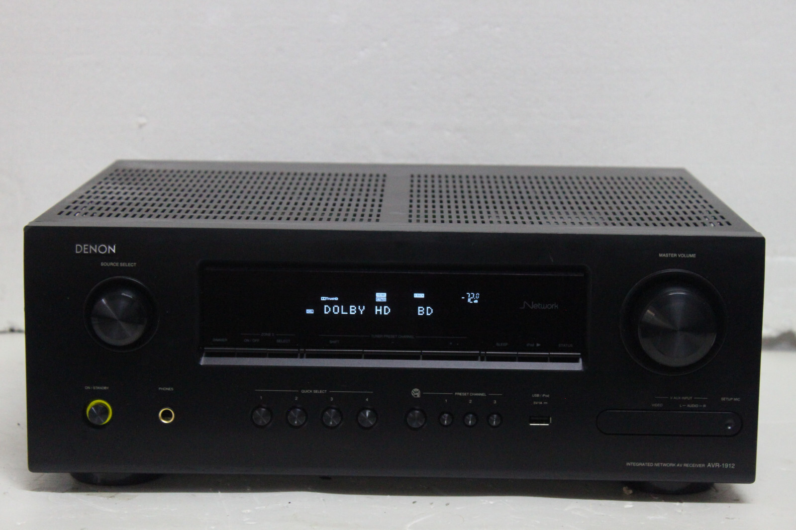 Sintoamplificatore Denon AVR-1912 7.1 DTS HD AUDIO LAN USB ARC