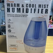 Crane Classic Warm  Cool Mist Humidifier, New