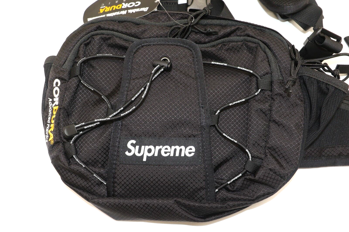 Supreme Cordura Harness Waist Bag - Black | eBay Supreme Cordura Harness Waist Bag - Black | eBay