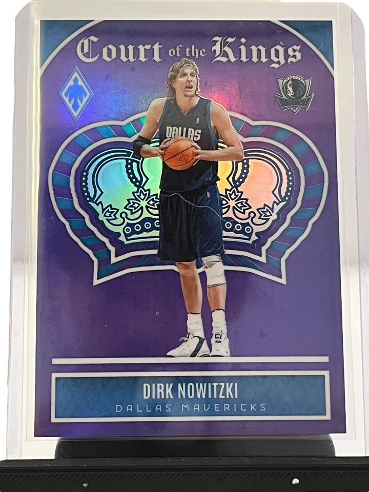 2023-24 Panini Phoenix - Court of the Kings Purple #11 Dirk Nowitzki /75 - Image 2 of 4