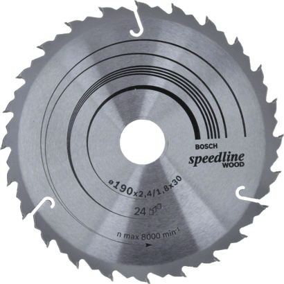 New Genuine Bosch 2608640787 Speedline Wood Circular Saw Blade