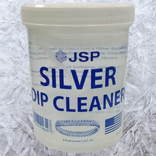 Sterling Silver Dip Cleaner Tarnish Remover 925 Jewelry Cleaning Solution 8oz