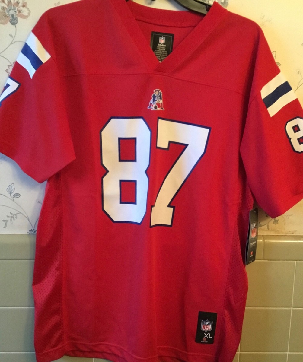 ROB GRONKOWSKI #87 NEW ENGLAND PATRIOTS NFL REPLICA JERSEY YOUTH
