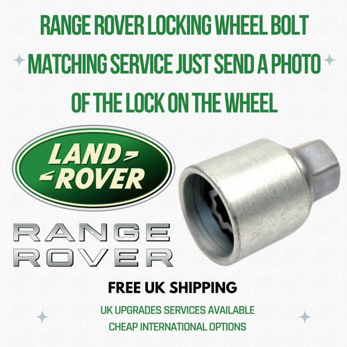 RANGE ROVER Locking Wheel Nut Key Bolt Master Security Lock Free 24H