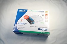 D-Link DI-604 4-Port Ehternet Wired Router In Box