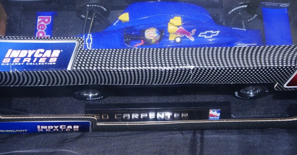 Greenlight 2004 #52 Ed Carpenter 1/18 Red Bull Indycar Dallara - Image 4 of 4