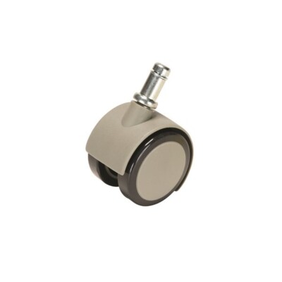 DCI  #2972  Soft Wheel Caster for Hard Floors, Gray, Pkg of 5
