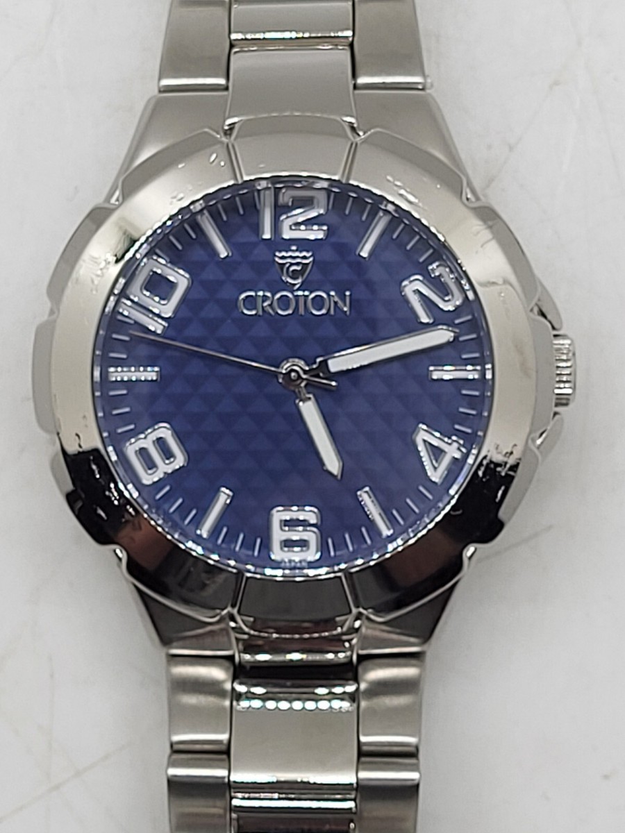 Croton CN207382 Men's Watch Stainless Steel Case/Back/Band, 42mm