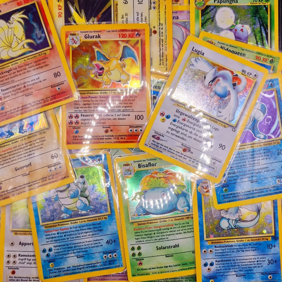 HOLO GARANTIE! 10× Vintage Pokemon Karten Basis Rocket Dschungel Gym Fossil Neo - Bild 2 von 4