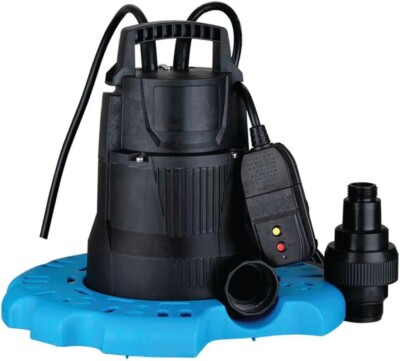 Leo Pump Efficient Pool Cover Pump Swift Water Removal & Safety Features