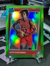 2021-22 Panini Donruss Optic Ayo Dosunmu Rated Rookie #171 Lime 105/149!