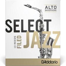 D'Addario Woodwinds Select Jazz Alto Sax Reeds FILED