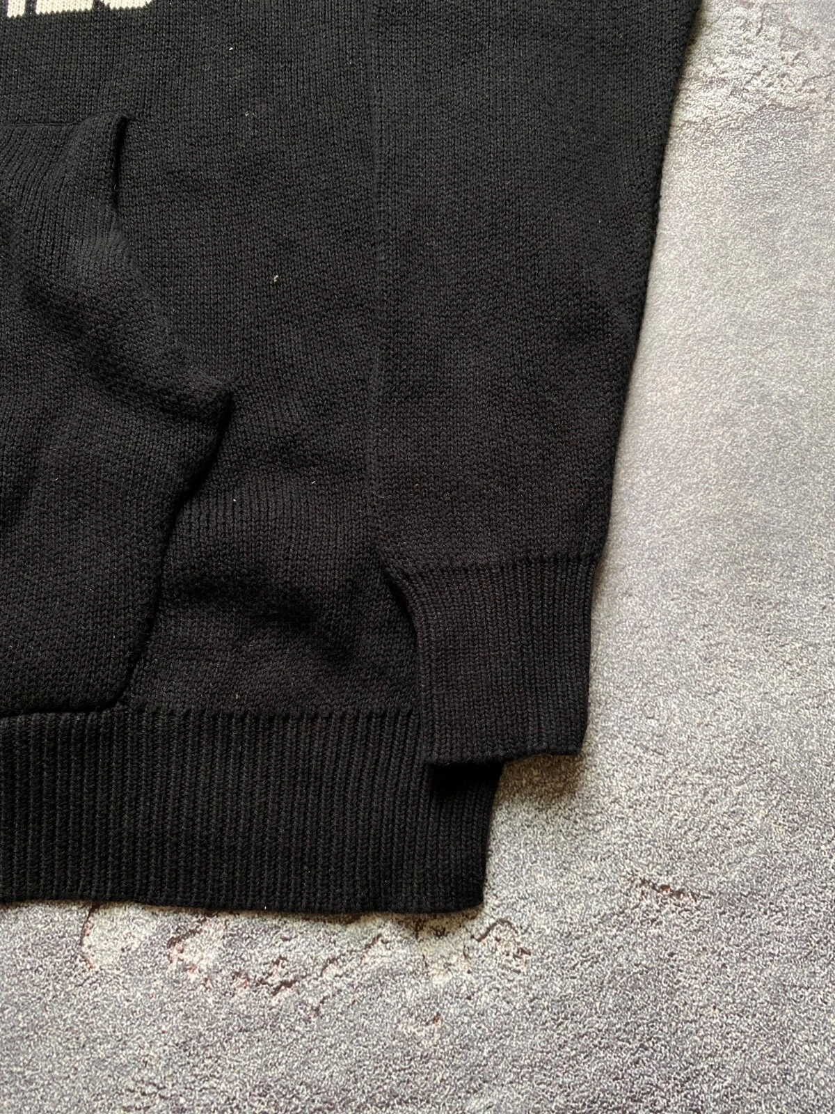 FEAR OF GOD felpa con cappuccio in maglia paura degli dei essenziali