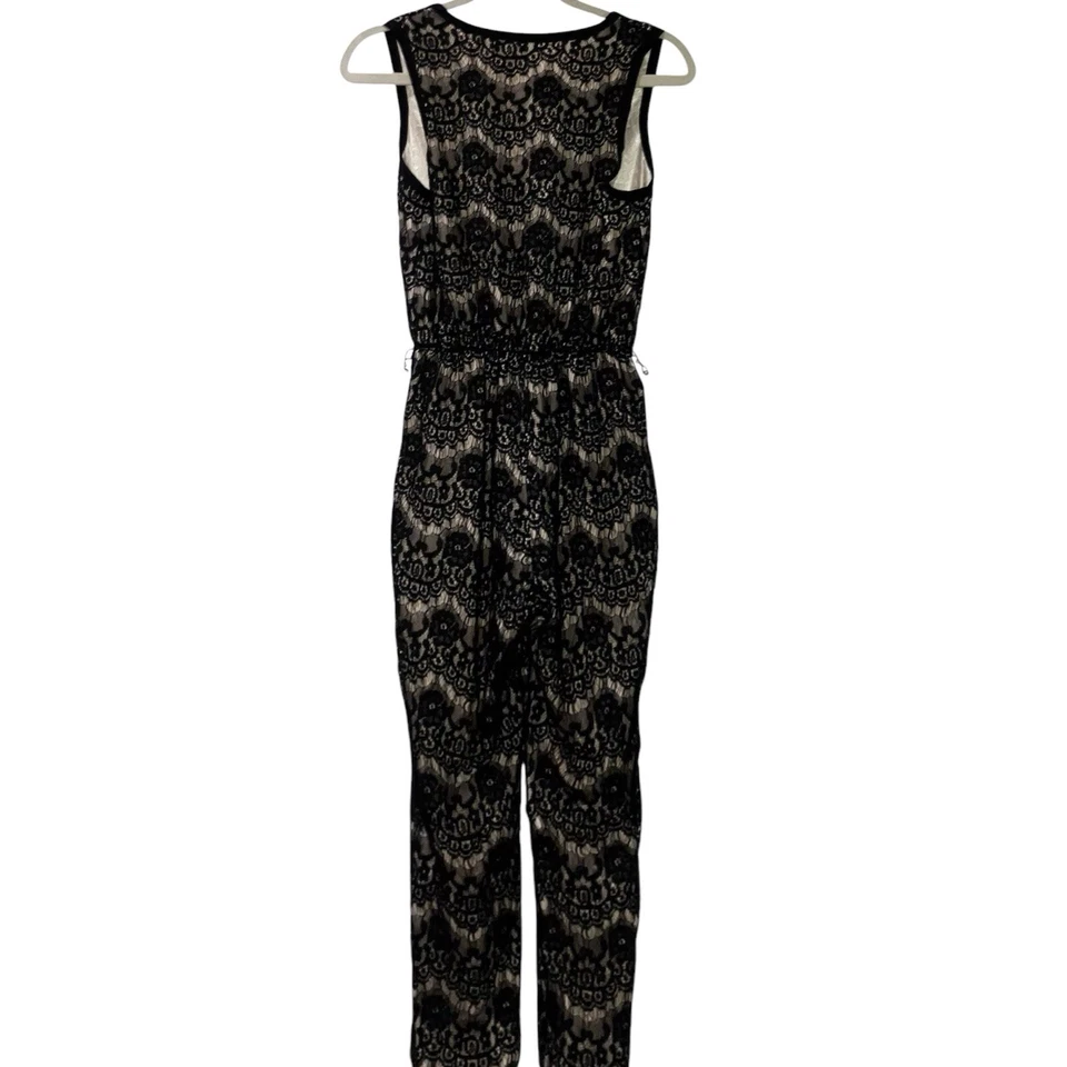 Mono Jay Godfrey Rosa Satinado Negro Encaje Mob Wife Glam 0 Nuevo con Etiquetas Tranquilo Lujo Club Foto 3 de 4