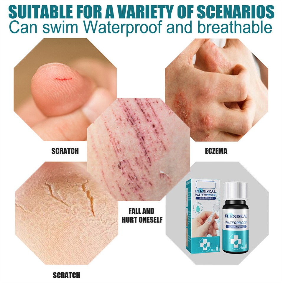 Body Skin Glue Medical Adhesive Liquid Band Aid Wounds First Aid NEW