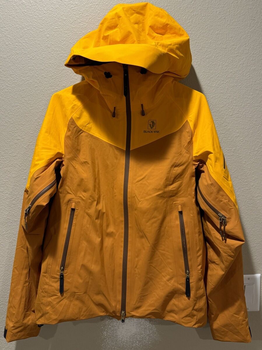 NWT Black Yak Pajuna Gore-Tex Jacket Bright Marigold Womens NWT Black Yak Pajuna Gore-Tex Jacket Bright Marigold Womens