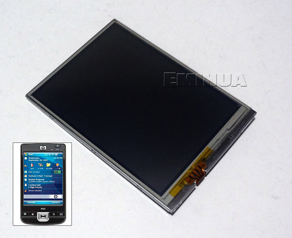 Écran LCD Complet Avec Numériseur Pour HP IPAQ 210/211/212/214/216 – D’origine, état Neuf
