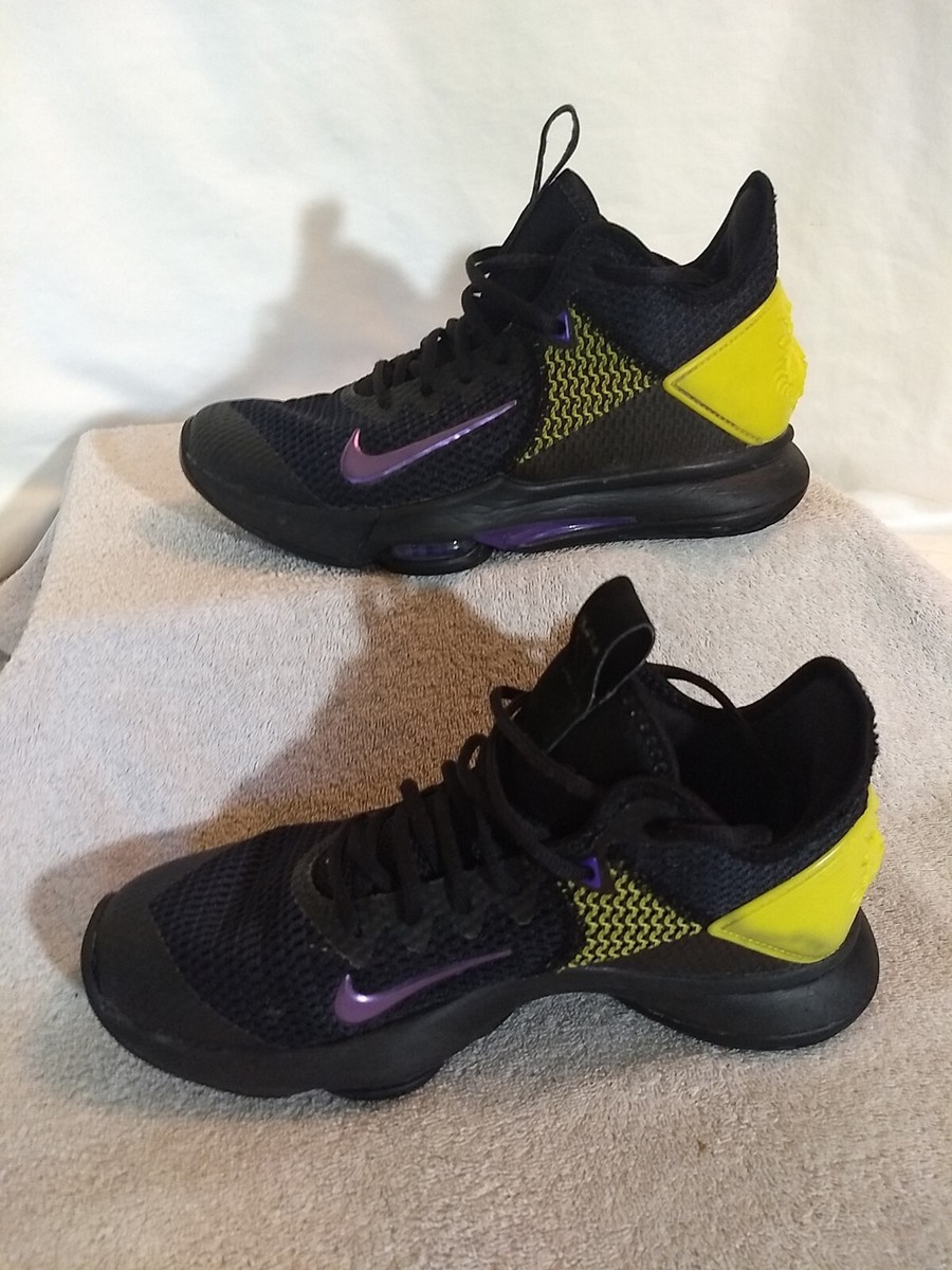 lebron witness 4 yellow purple
