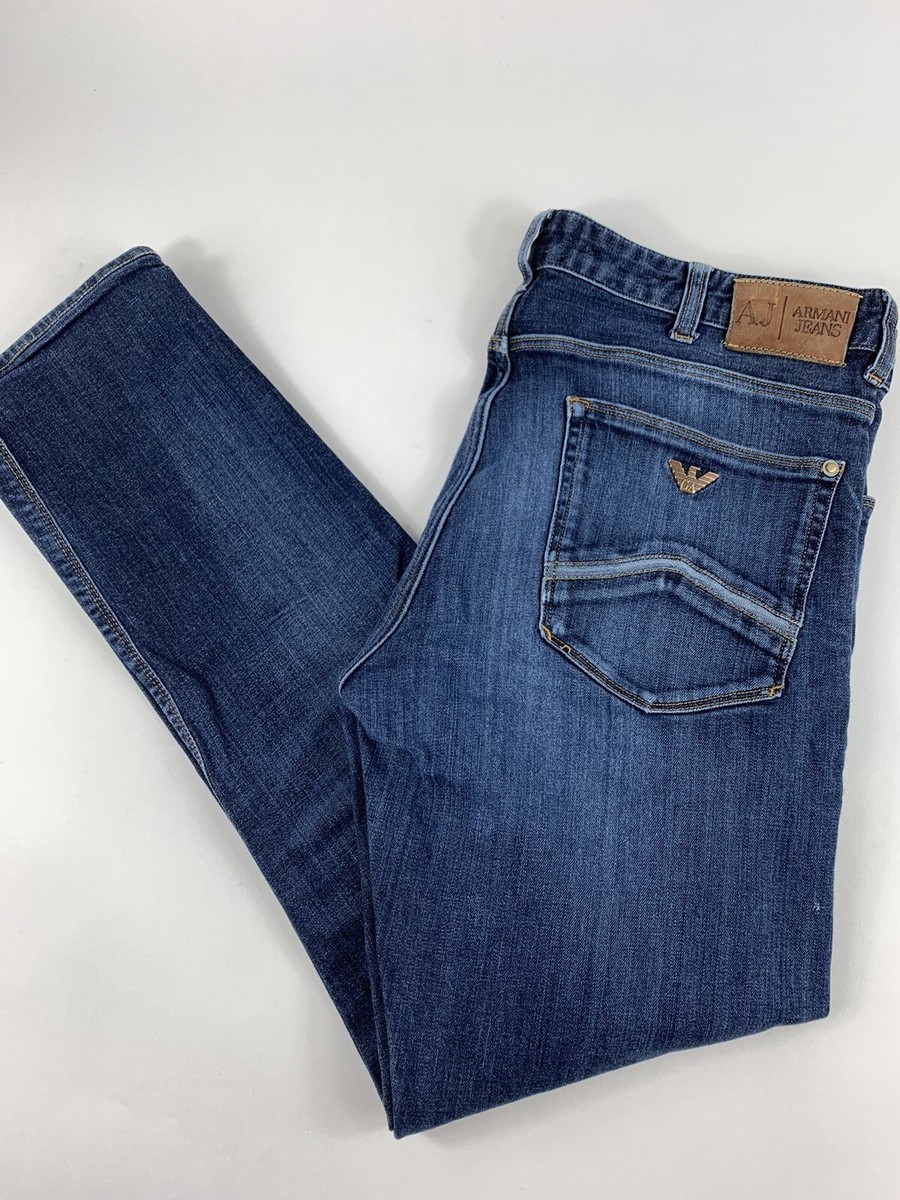 Armani Jeans Trade Mark J12 Antifit Demi Blue Jeans 32X34 | eBay Armani Jeans Trade Mark J12 Antifit Demi Blue Jeans 32X34 | eBay