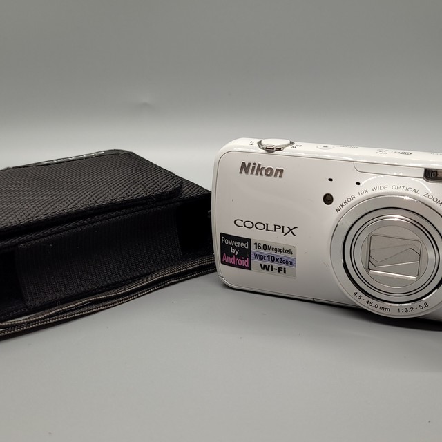 Nikon Coolpix S800c 16.0MP Compact Digital Camera White Tested Nikon Coolpix S800c 16.0MP Compact Digital Camera White Tested
