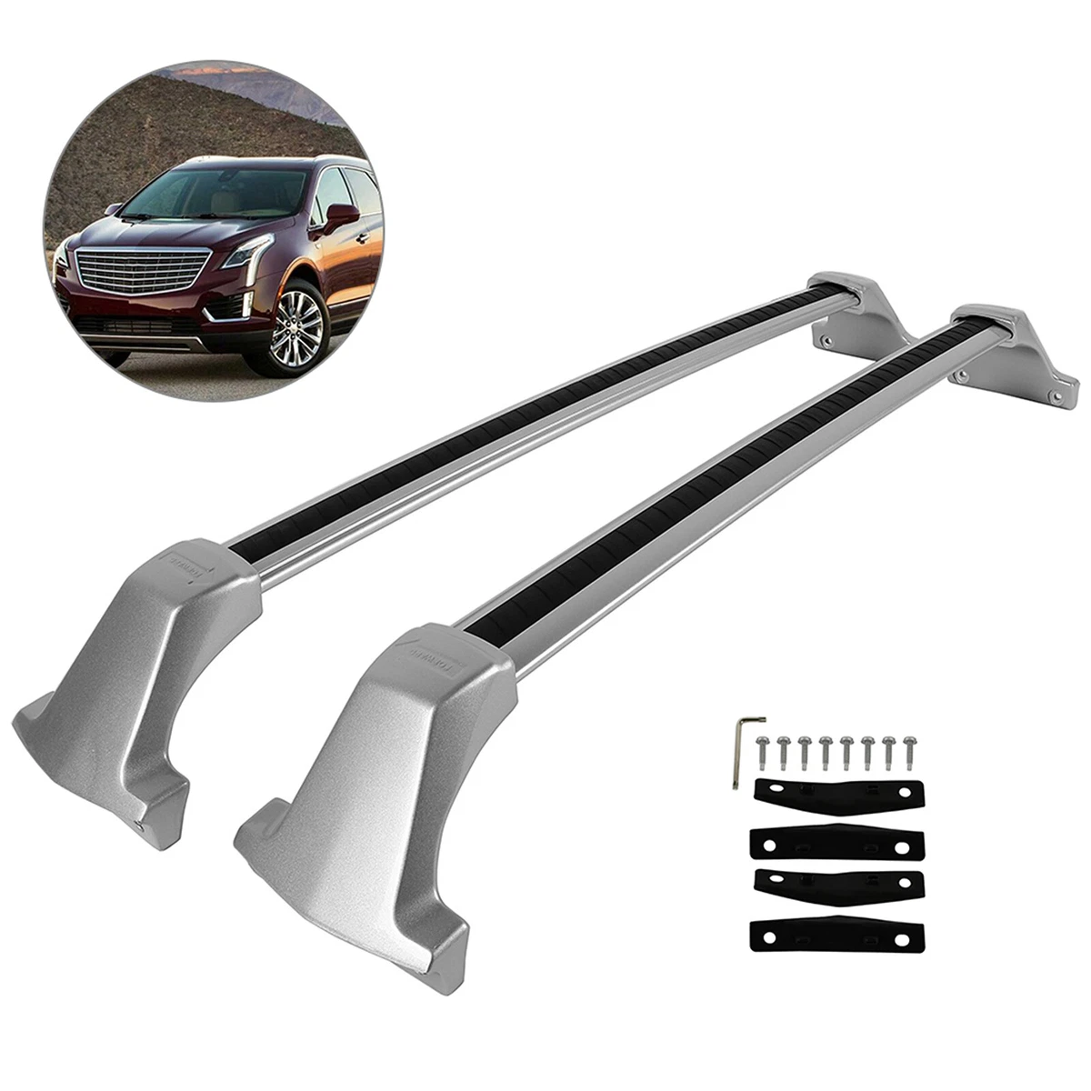 Cadillac xt5 roof rack cross bars new arrivals