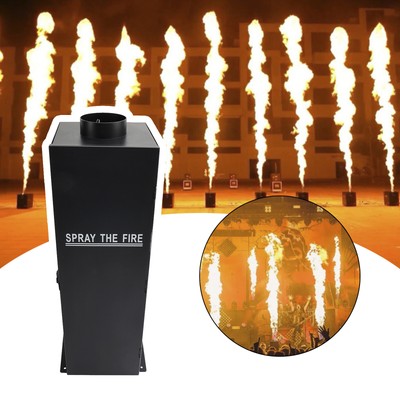 200W Flame Spraying Projector DMX DJ Stage Fire Effect Aerosol Flame Machine US