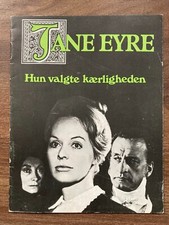 Jane Eyre  George C. Scott Susannah York Ian Bannen 1970 Danish Movie Program